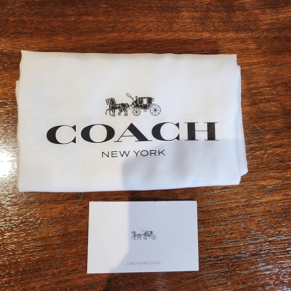 NWT Coach Courier Carryall With Snakeskin Detail - Picture 6 of 13